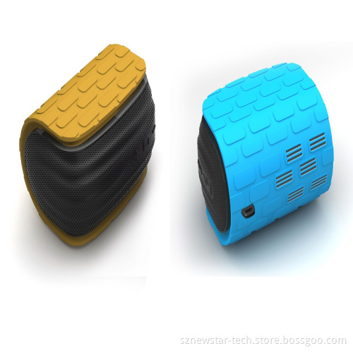 New Arrival Wirless Bluetooth Speaker Handsfree Touch Button Stereo Sound Audio Mini Blue Speaker